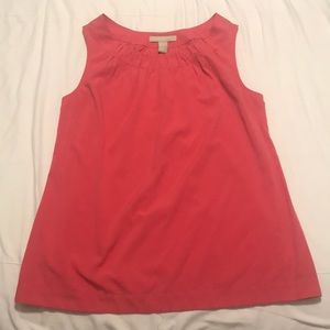 Banana Republic Pink Sleeveless Blouse